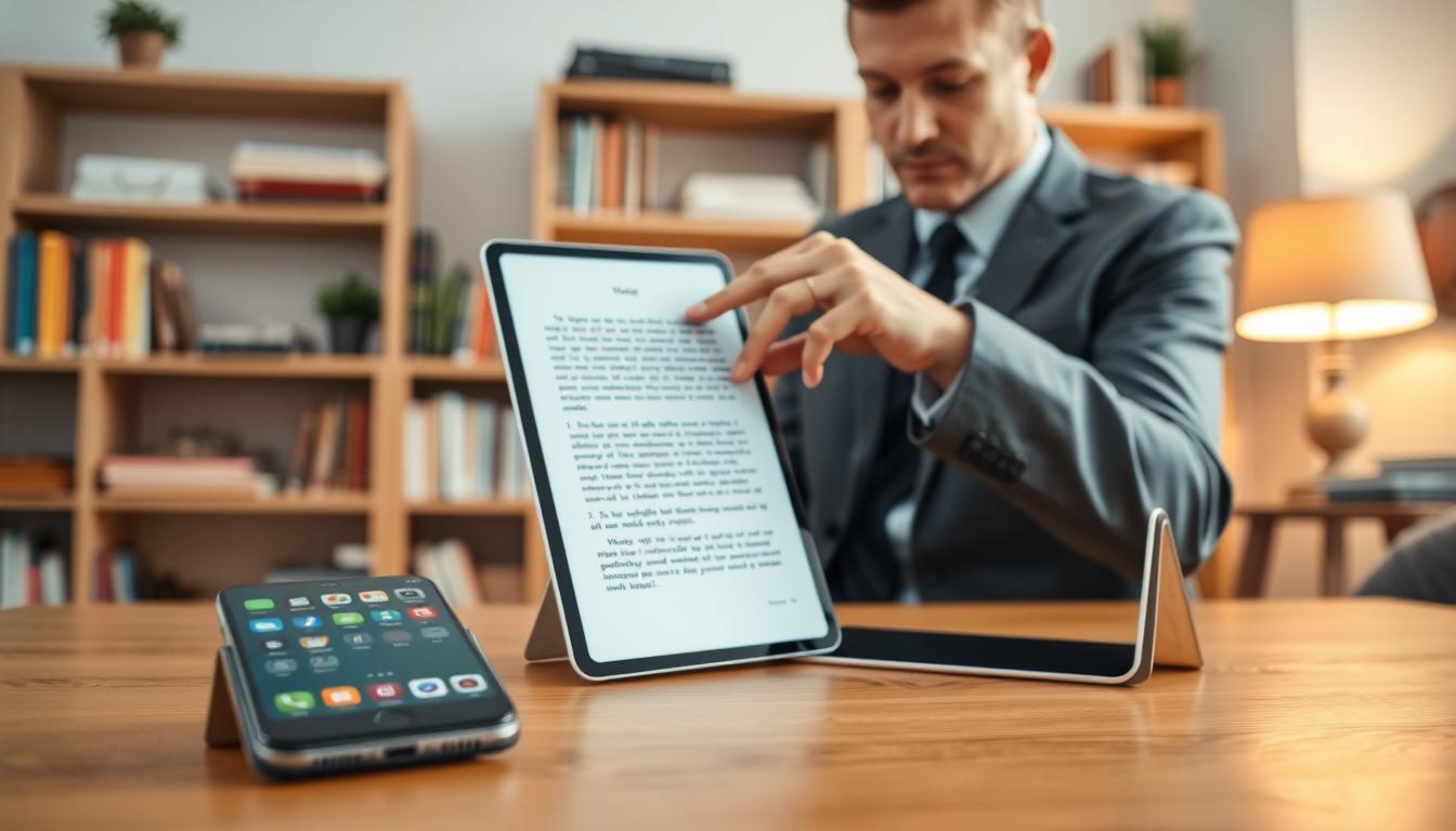 Aplicativos que ajudam adultos a ler e escrever de forma simples hoje