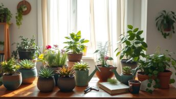 Jardinagem em casa: como ter plantas bonitas e bem cuidadas