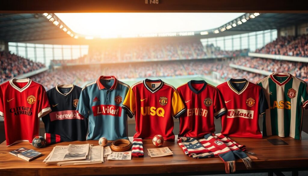 Produtos inspirados em clubes icônicos