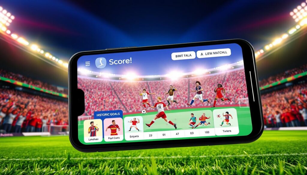 Score World Goals aplicativo futebol