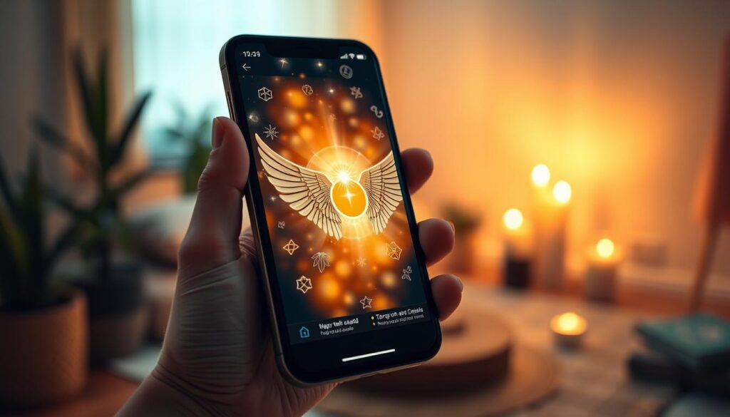 aplicativos tarot anjos