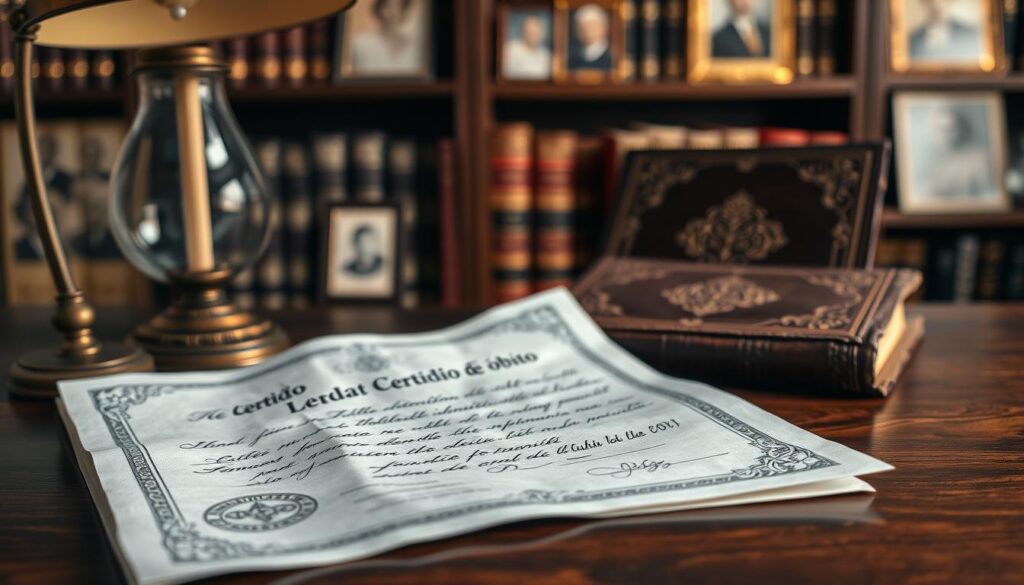 certidão óbito