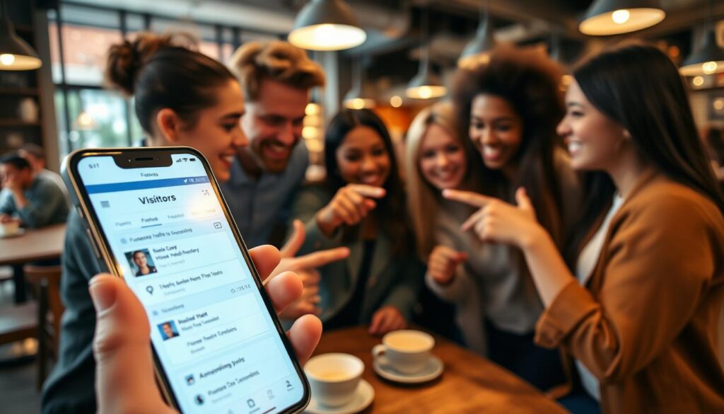 descobrir visitantes perfil facebook