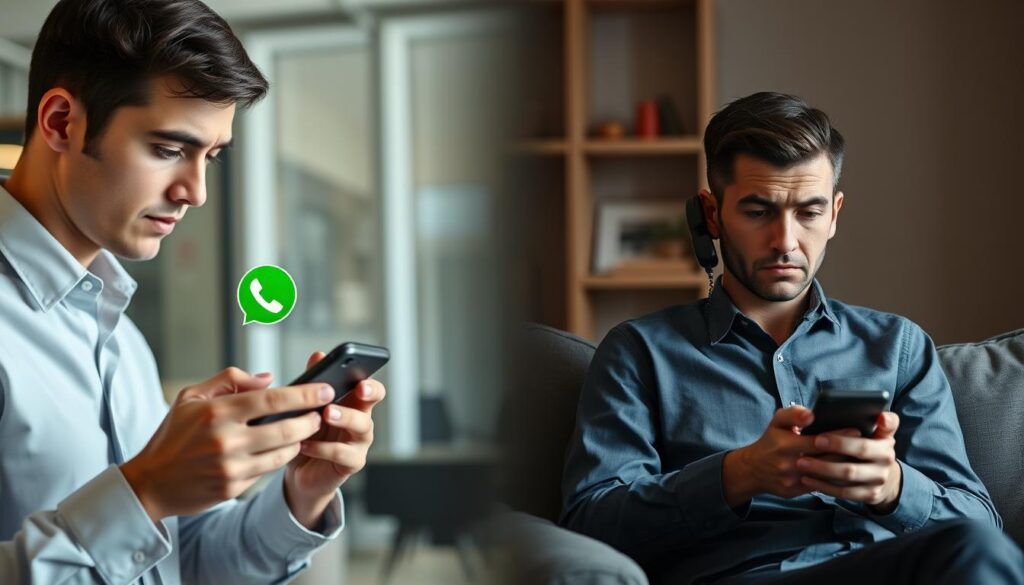 identificação de chamadas autenticadas