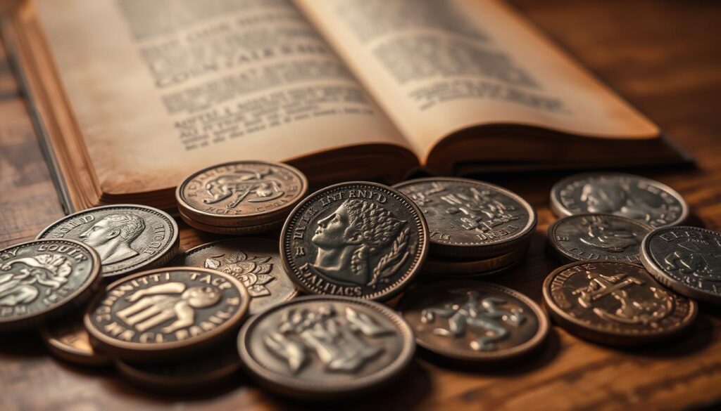 identificação moedas antigas