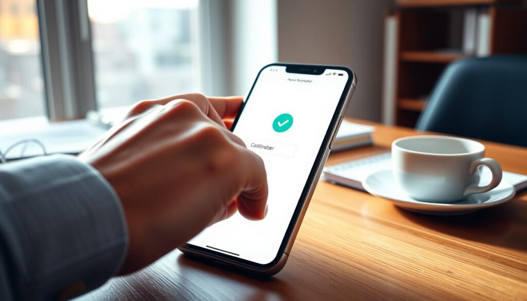 verificação de números telefone