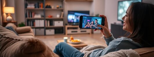 Assista filmes grátis hoje fácil no celular