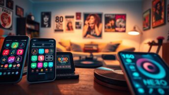 Veja apps grátis para ouvir músicas retrô dos anos 80