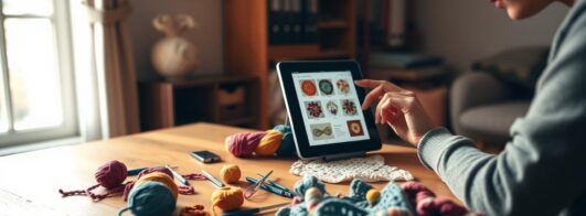 Aprenda Crochê Gratuitamente com Esses Apps