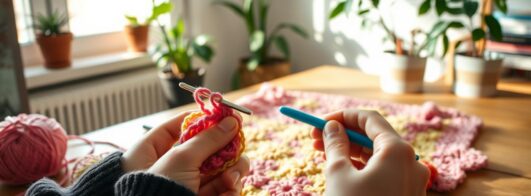 Crochê fácil e grátis para iniciantes no celular
