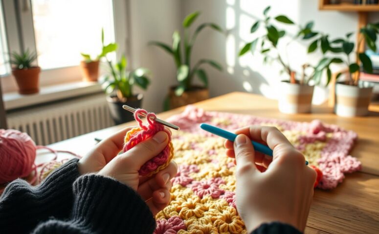 Crochê fácil e grátis para iniciantes no celular