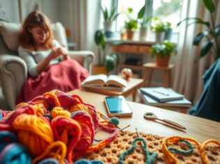 Comece no crochê hoje com apps grátis