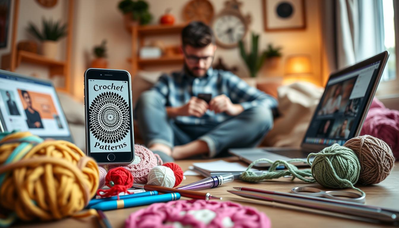 Veja crochê no celular grátis e sem erro