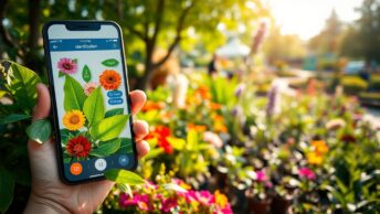 Veja plantas pelo celular em segundos grátis