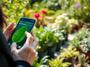 Plantas identificadas na hora com apps grátis