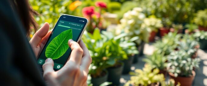 Plantas identificadas na hora com apps grátis