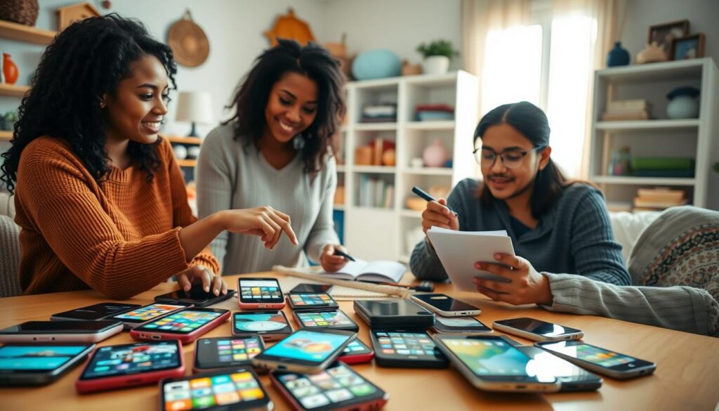 como baixar e utilizar os apps