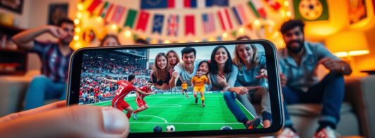 Jogos da Copa 2026 ao vivo na palma da sua mão