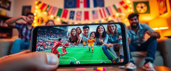 Jogos da Copa 2026 ao vivo na palma da sua mão