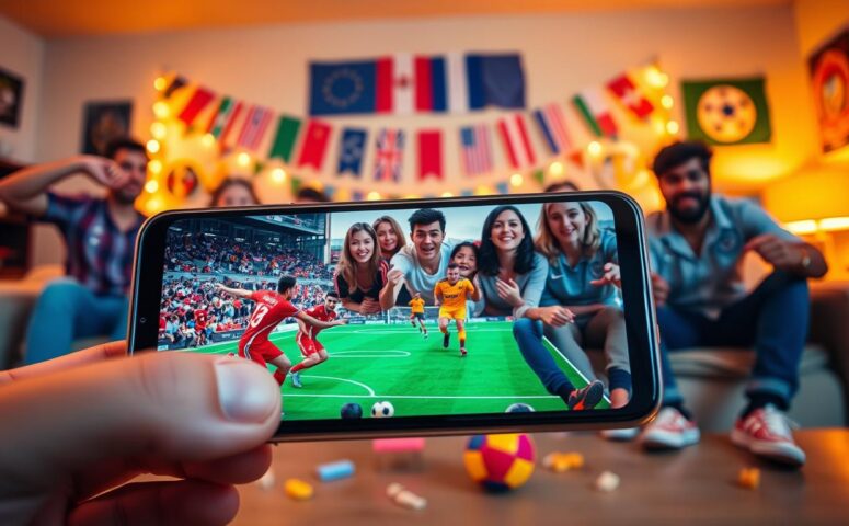 Jogos da Copa 2026 ao vivo na palma da sua mão