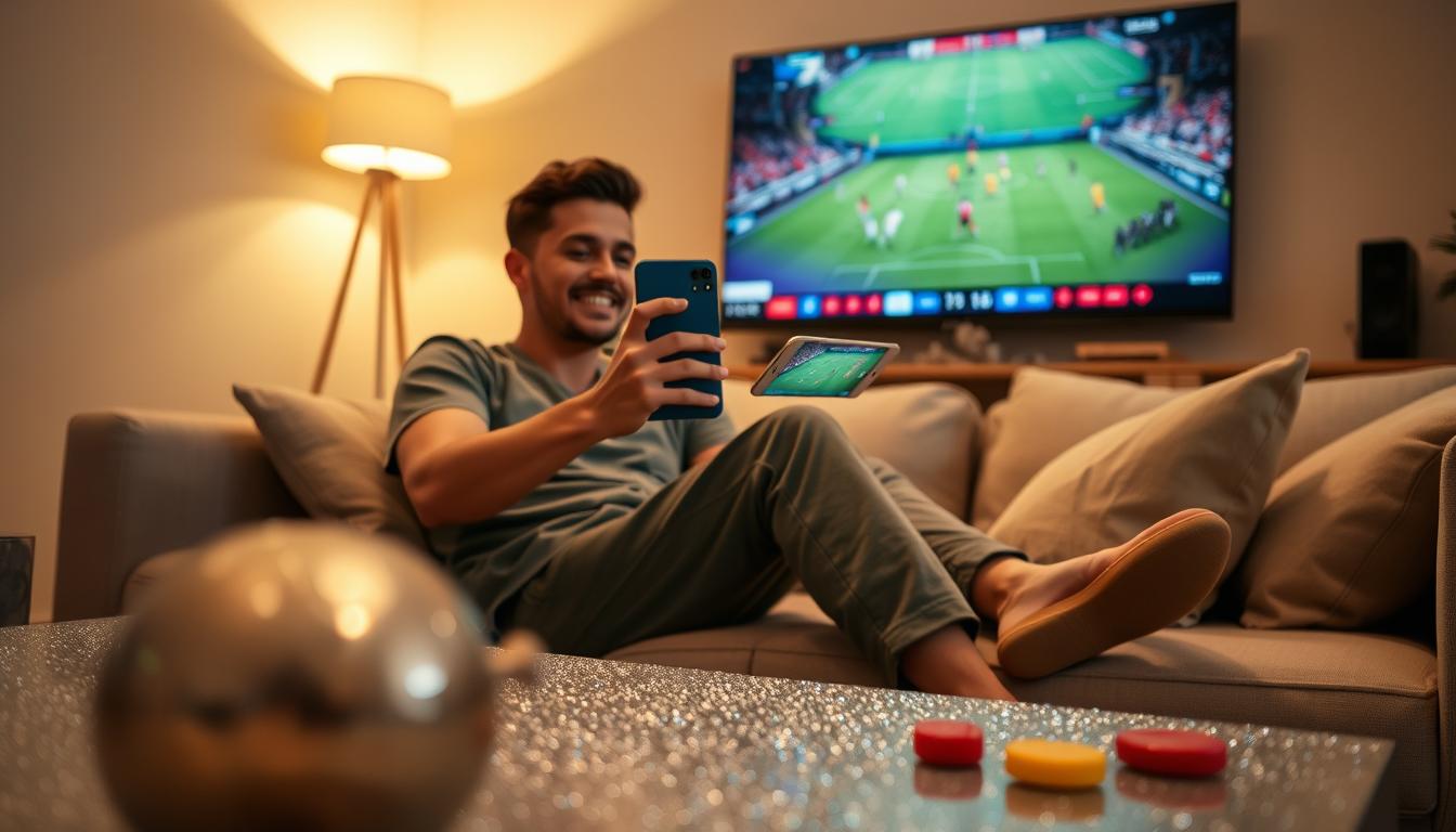 Assista Futebol Pelo Celular Grátis e Sem Complicação