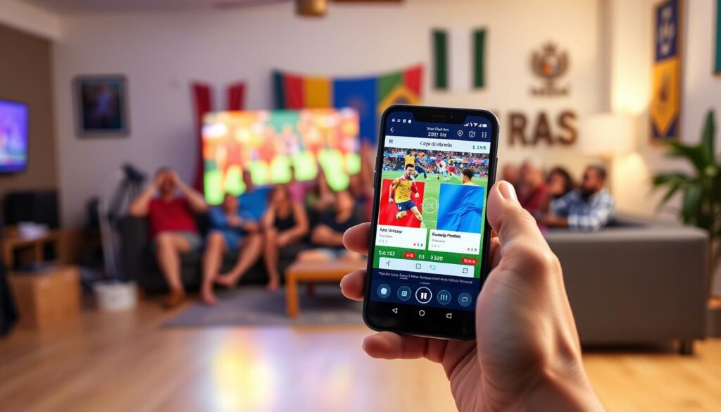 Copa do Mundo 2026 no celular
