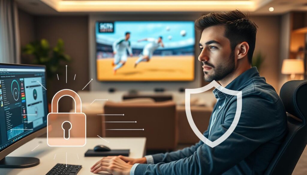 segurança em aplicativos de streaming