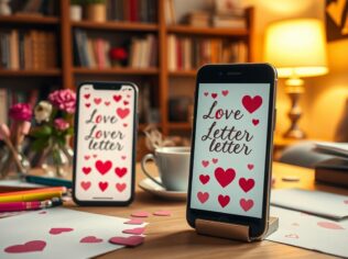 Inspiração Romântica: Melhores Apps Gratuitos para Ler e Criar Cartas de Amor