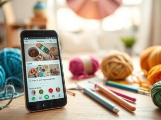 Aprenda Crochê do Zero com Esses Aplicativos Gratuitos no Celular