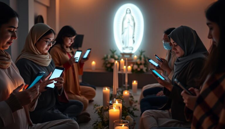 Aplicativos gratuitos para conexão espiritual com Maria