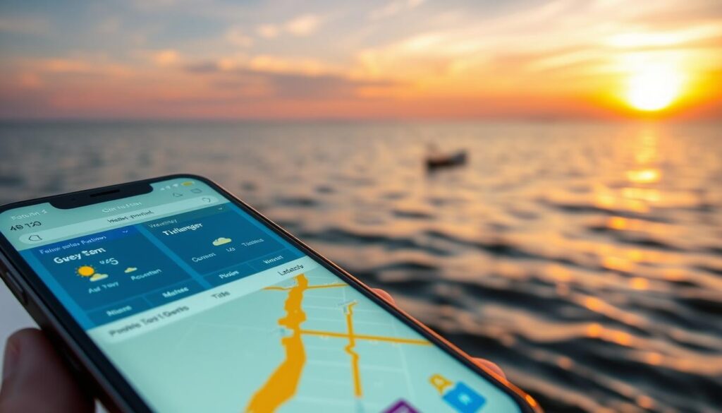 Apps de pesca e previsão Apps de pesca e previsão