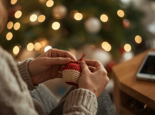 Crochê de Natal: 5 Peças Fáceis para Fazer a Tempo e 3 Apps Grátis