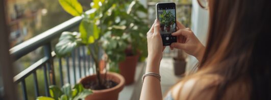 Planta Misteriosa no Vaso? 3 Apps Grátis Revelam o Nome
